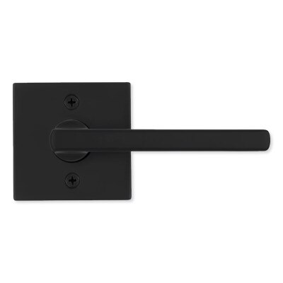 Kwikset Halifax LED Motion Activated Passage Lever, Black Matte
